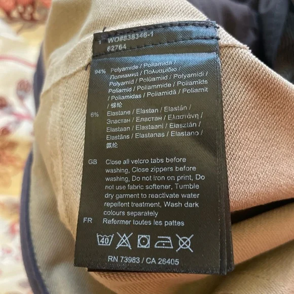 Helly Hansen Odin Series Hiking Pants - Beige, XL, EUC - Picture 10 of 10